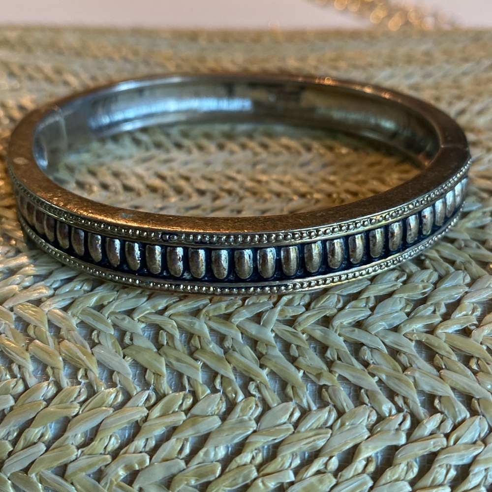 Vintage Napier Gold Tone Bangle Bracelet
